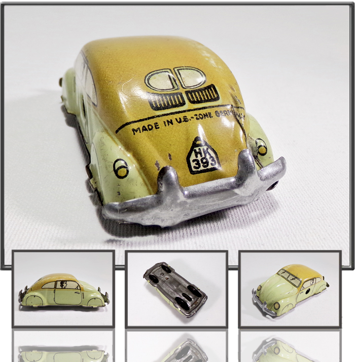 VW Beetle made by Huki, US zone Germany, 1950th