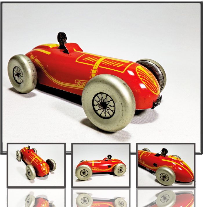 Race car made by Marx Toys, Gr.Britain,1950´s