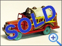 Vintage  & Classic Tinplate Fire Brigade Toy
