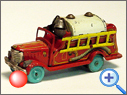 Vintage  & Classic Tinplate Fire Brigade Toy