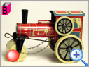 Antique  Clockwork Industrial Vehicle Toy