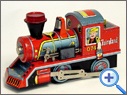 Vintage Battery Railway Tin Toy