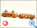 Antique  Friction Railway Tin Toy