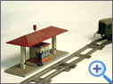 Antique Tin Railway Toy