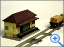 Genuine  & Vintage Tin Railway Toy