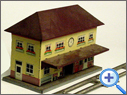 Antique Railway station Toy