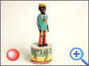 Vintage Battery Human Figure Tin Toy