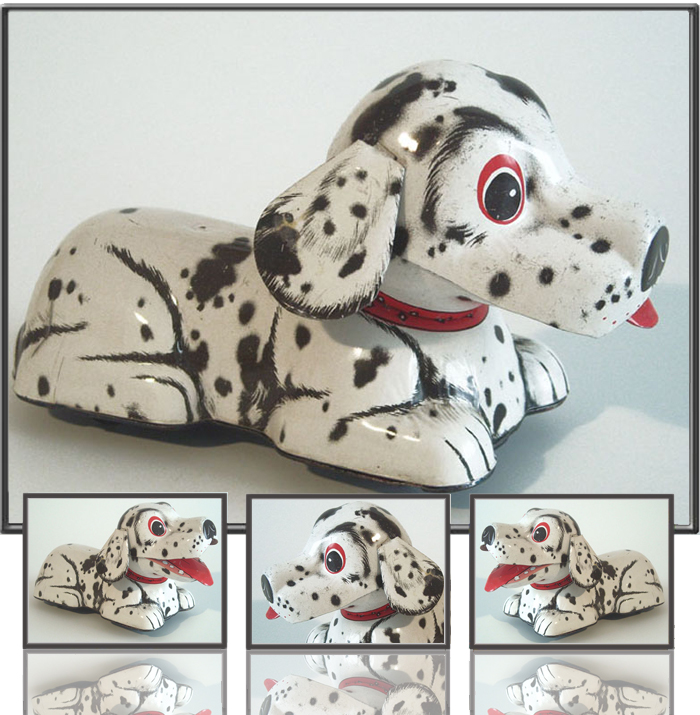 Dalmatian dog made by Clim, Spain, 1960s