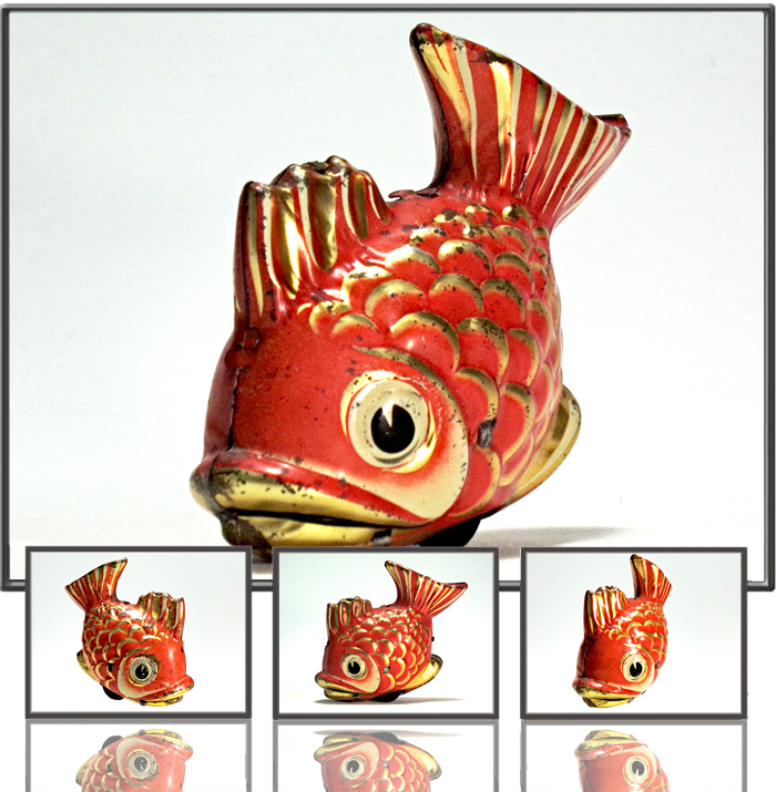 Goldfish “LoLo” made by Lehmann, West Germany,1950s