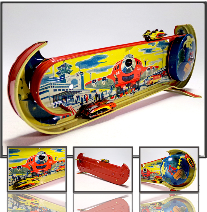 Rocket Express made by Technofix, West Germany, 1950s