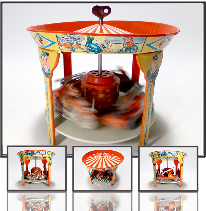 Carousel made by Hoch&Beckmann, US zone Germany, 1945-55s