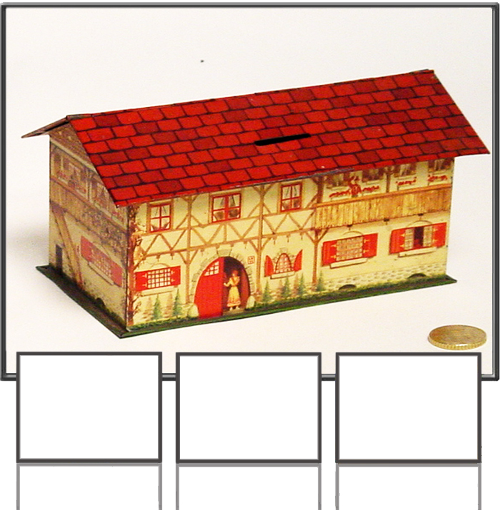 Bavarian money box House, 1950s