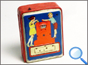 Antique Tin Money Box Toy