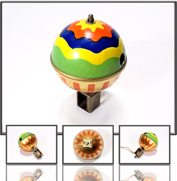 Spinning top made by Lehmann, US zone Germany, 1945-55s